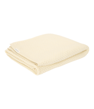 Little Dutch Deken Ledikant Little Dutch Pure Soft White Gebreid