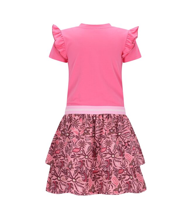 B.NOSY Y602-5814 261 Girls dress Pink Lemonade