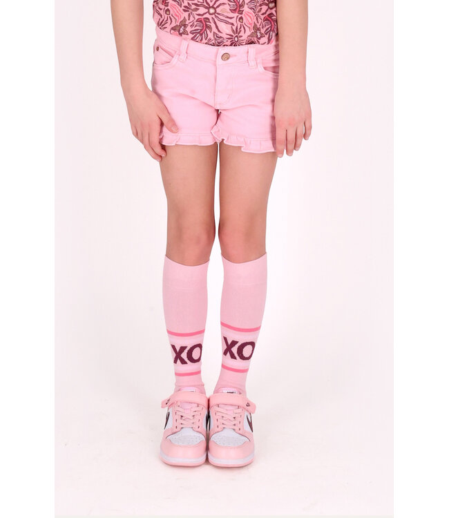 B.NOSY Y602-5903 Knee Socks 286 Candy