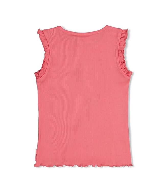 Jubel 91700438 Singlet rib - Salsa Sunset Roze