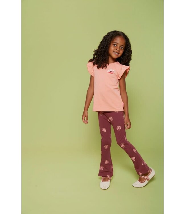 Jubel 91700436 T-shirt met backprint - Salsa Sunset Zalm