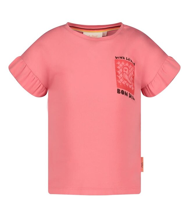 Jubel 91700439 T-shirt met backprint - Salsa Sunset Roze