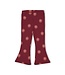 Jubel 92200510 Flared broek AOP - Salsa Sunset Bordeaux