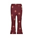 Jubel 92200510 Flared broek AOP - Salsa Sunset Bordeaux