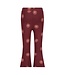 Jubel 92200510 Flared broek AOP - Salsa Sunset Bordeaux