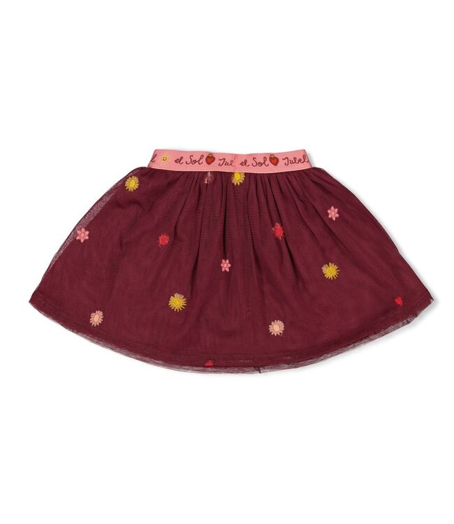 Jubel 90600320 Rok tule - Salsa Sunset Bordeaux