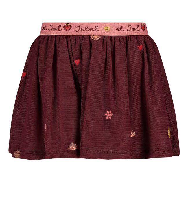 Jubel 90600320 Rok tule - Salsa Sunset Bordeaux