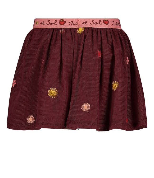 Jubel 90600320 Rok tule - Salsa Sunset Bordeaux