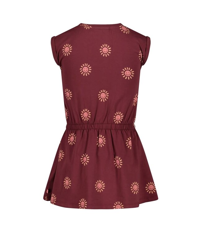 Jubel 91400423 Jurk AOP - Salsa Sunset Bordeaux