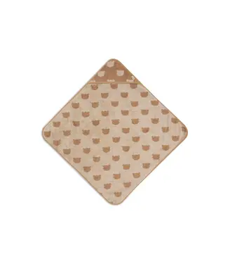 Jollein Badcape Badstof - Teddy Bear