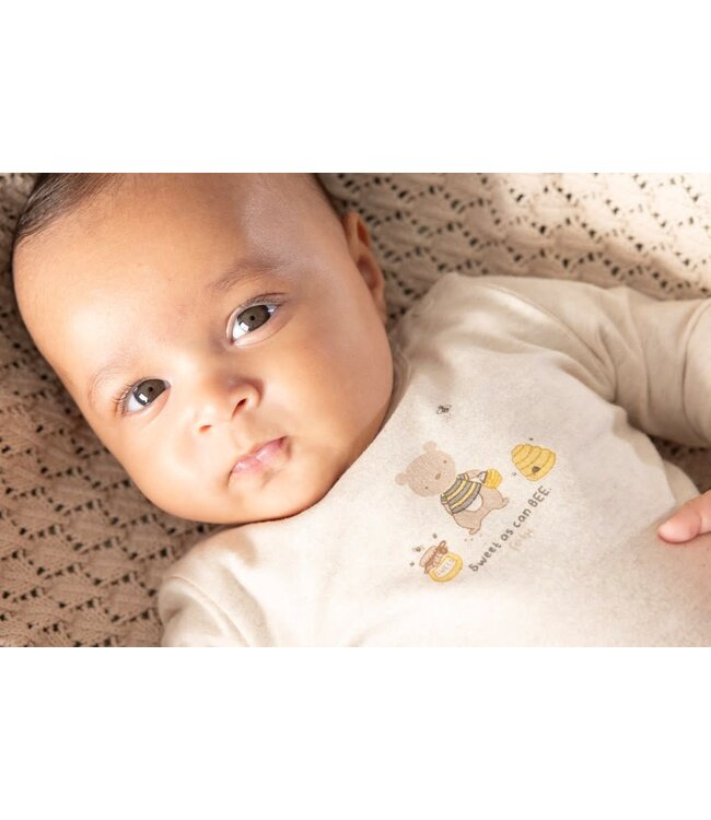 Feetje 51602683 Longsleeve - Honey Bear Offwhite melange