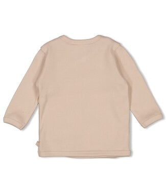 Feetje 51602684 Overslagshirt rib - Honey Bear Zand