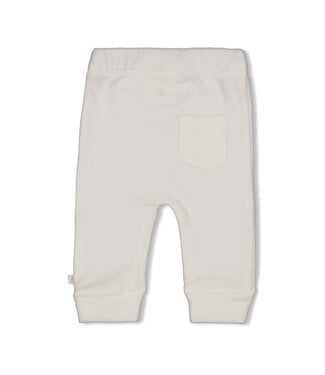 Feetje 52202475 Broek badstof - Elephant Offwhite