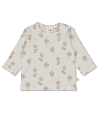 Feetje 51602701 Longsleeve AOP - Elephant Offwhite