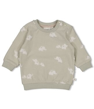 Feetje 51602699 Sweater AO - Elephant Mint