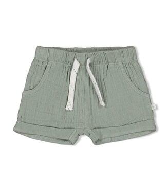 Feetje 52100497 Short mousseline - Summer Woven Zeegroen