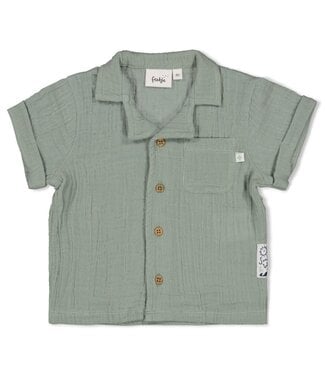 Feetje 52400016 Blouse mousseline - Summer Woven Zeegroen