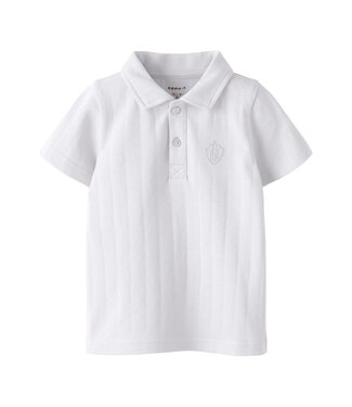 Name it mini Kinder Polo - Bright White