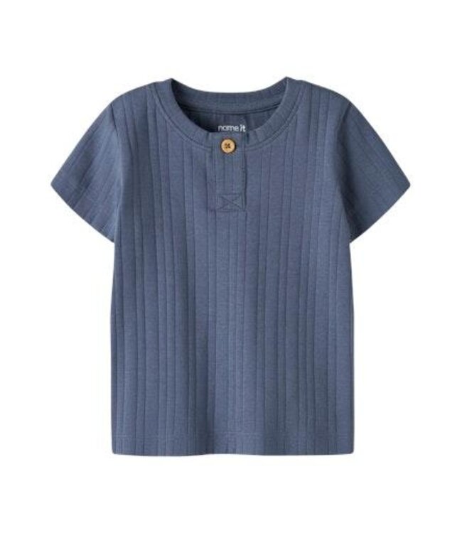 Name it baby NBMFILUS SS TOP 13254829 Vintage Indigo