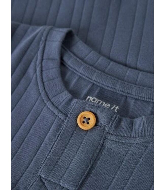 Name it baby NBMFILUS SS TOP 13254829 Vintage Indigo