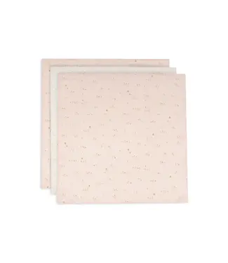 Jollein Hydrofiele Doek Small 70x70cm - Pretty Picnic - 3 Stuks