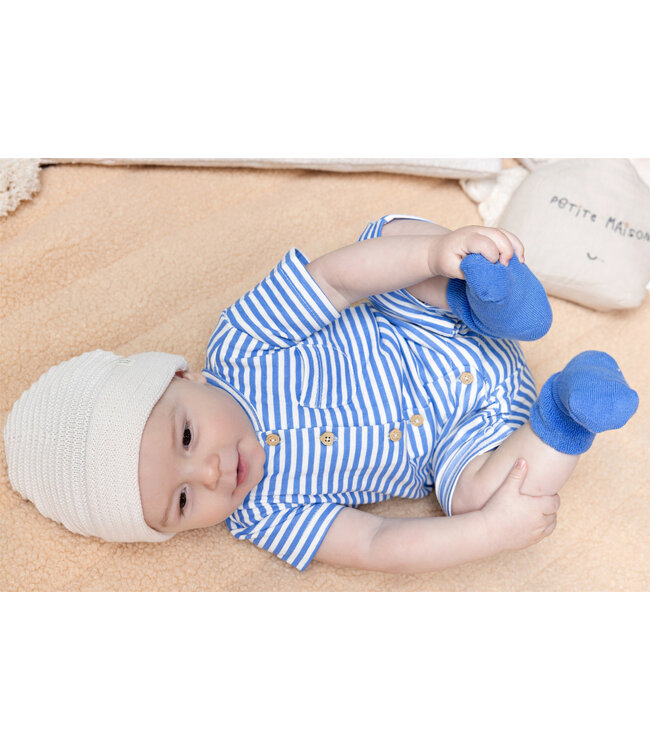 Petite Maison Rocks 2-pack terry socks Regata Blue E000-7906