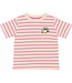The New TNST6764 TNSTSannah OS S_S Tee Carmine Rose Striped