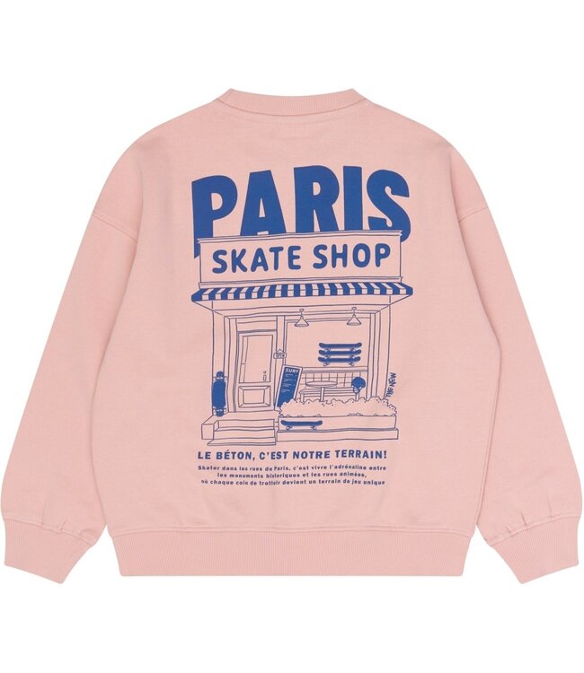 The New TN7124 TNSeyn OS Sweatshirt Silver Pink