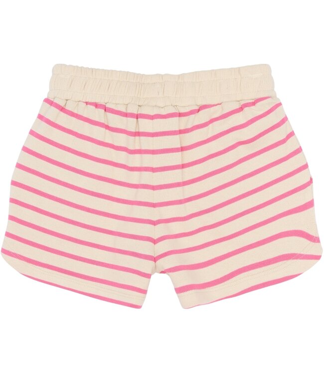 The New TN6859 TNShannon Shorts Carmine Rose Striped
