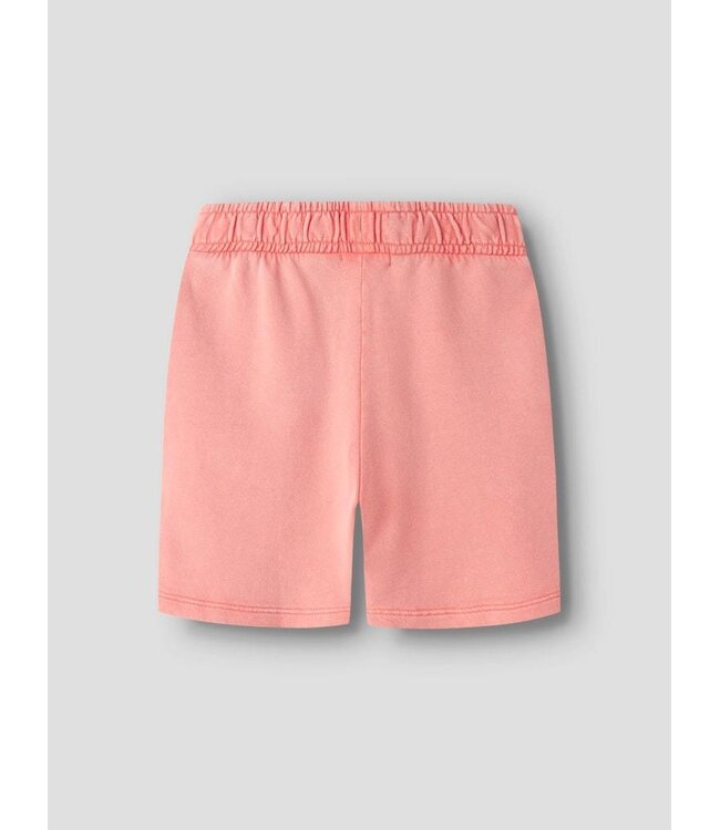 Name it 13241260 NKMFANDEL SWEAT SHORTS Peach Echo