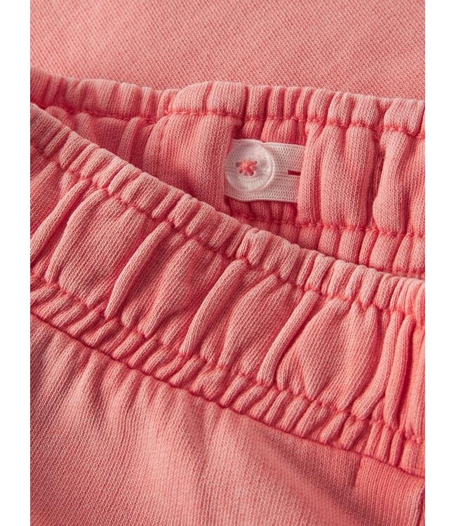Name it 13241260 NKMFANDEL SWEAT SHORTS Peach Echo