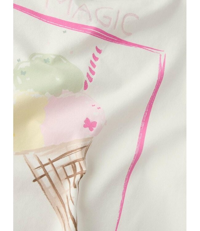 Name it mini NMFFAIRI SS NREG TOP 13255137 Cloud Dancer