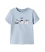 Name it baby 13254441 NBMFALLON SS TOP  Blue Fog