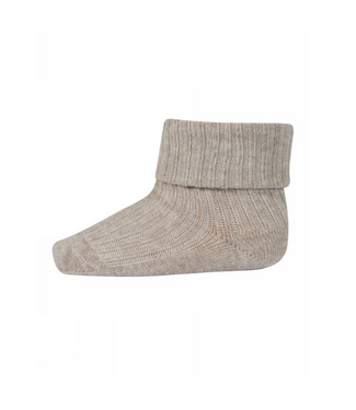 mp Denmark Cotton rib baby socks  533 brown 489