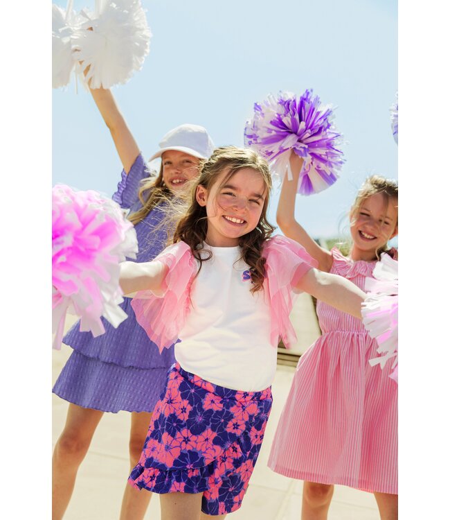 B.NOSY Y603-5707 Skort Raven - Cheery Flower