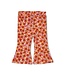 Feetje 52202522 Flare broek AOP - Love Peace Aloha Perzik