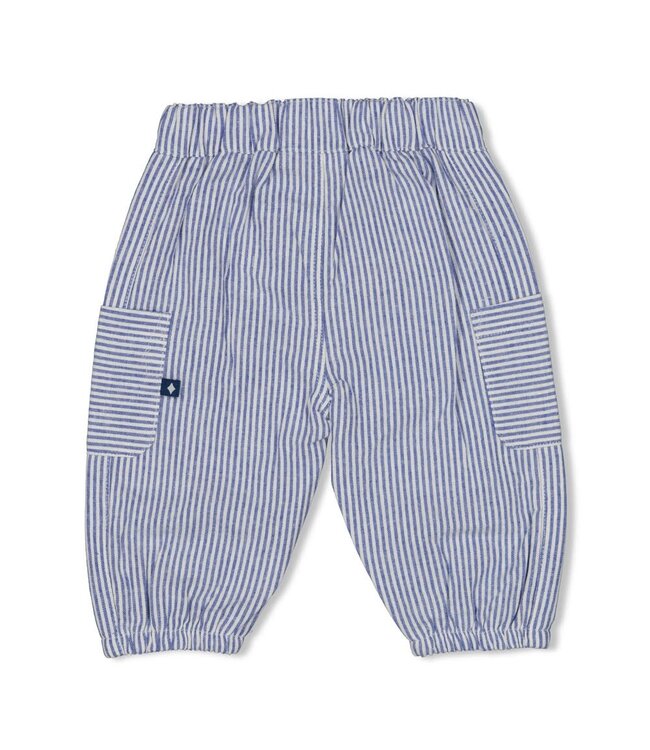 Feetje 52202506 Broek streep chambray - Seaside Happiness Chambray