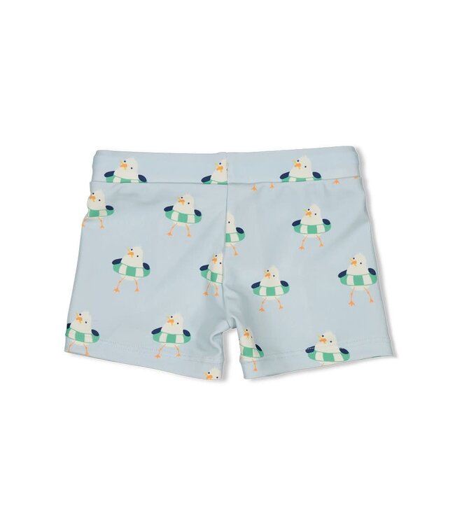Feetje 53200054 Zwembroekje AOP - Seaside Happiness Blauw