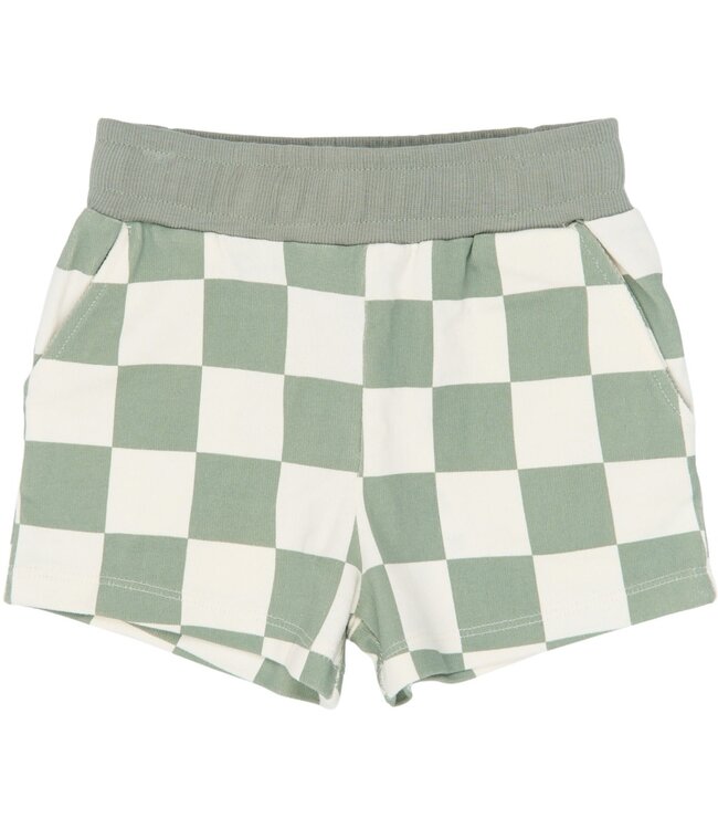 The New TNST6788 TNSTSebastian Shorts Aqua Gray AOP