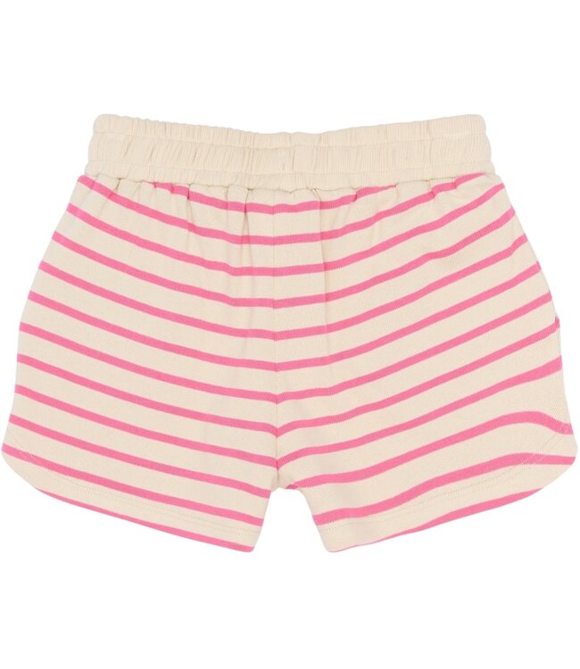 The New TN6859 TNShannon Shorts Carmine Rose Striped