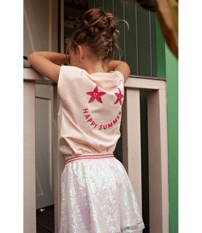 Jubel 90600324 Pailetten rok - Lazy Lagoon l.Roze