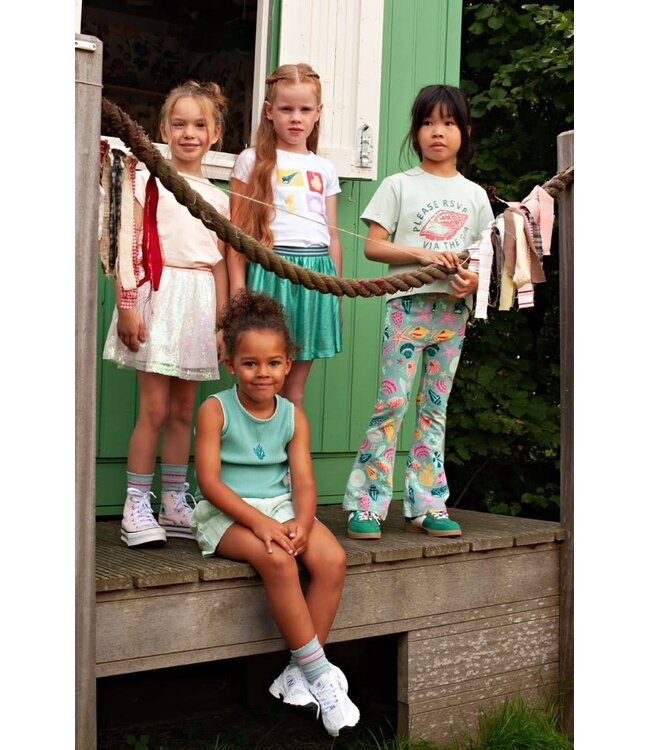 Jubel 90600324 Pailetten rok - Lazy Lagoon l.Roze