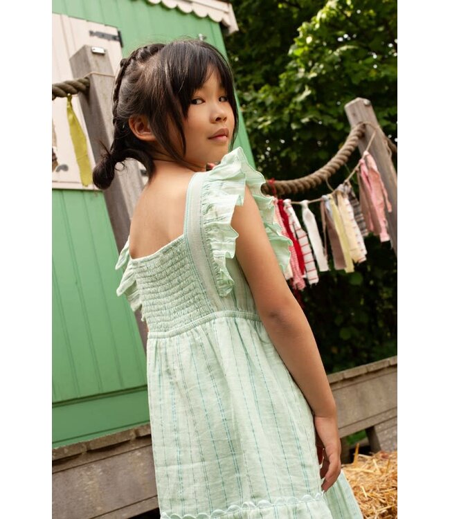 Jubel 91400430 Jurk mousseline - Lazy Lagoon Mint