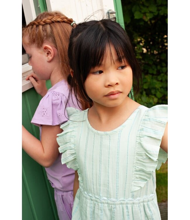 Jubel 91400430 Jurk mousseline - Lazy Lagoon Mint