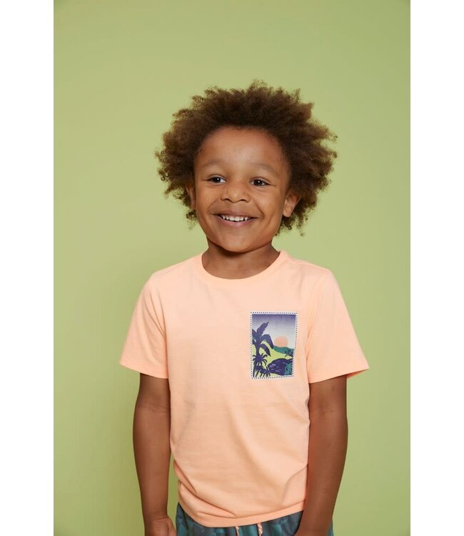 Sturdy 71700502 T-shirt - Lagoon Legends Neon Oranje