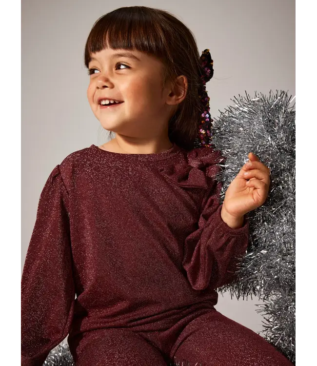 Name it mini NMFROISIN Top  Burgundy  13249404