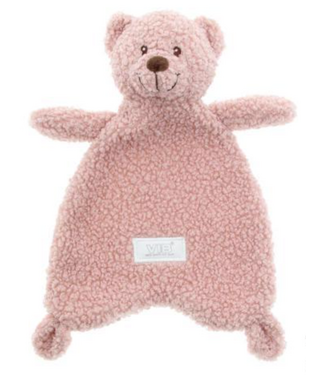 VIB Knuffeldoekje teddy roze