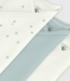 Petit Bateau 3katoenen babyoverslagrompertjes  korte mouw - a0FAG