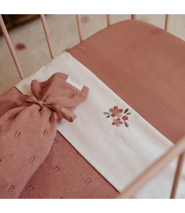 Little Dutch WiegDeken gebreid  Pure Pink Blush