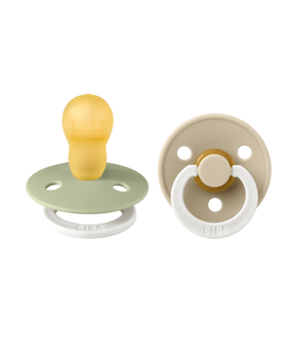 BIBS Sage / Vanilla Glow in the Dark